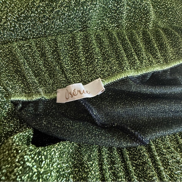 Oserée Lumière Olive-Green Wide-Leg Lounge Pants - Picture 8 of 15